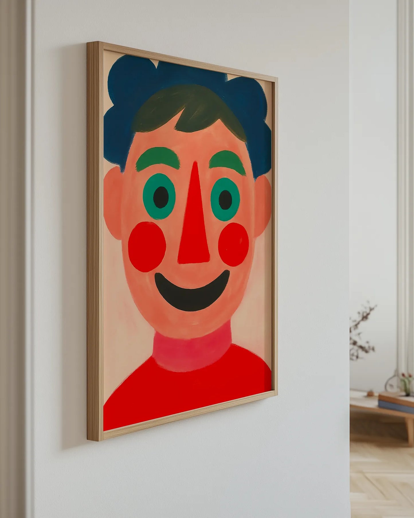 Mom, Mud & Monster Trucks Beige Juliste