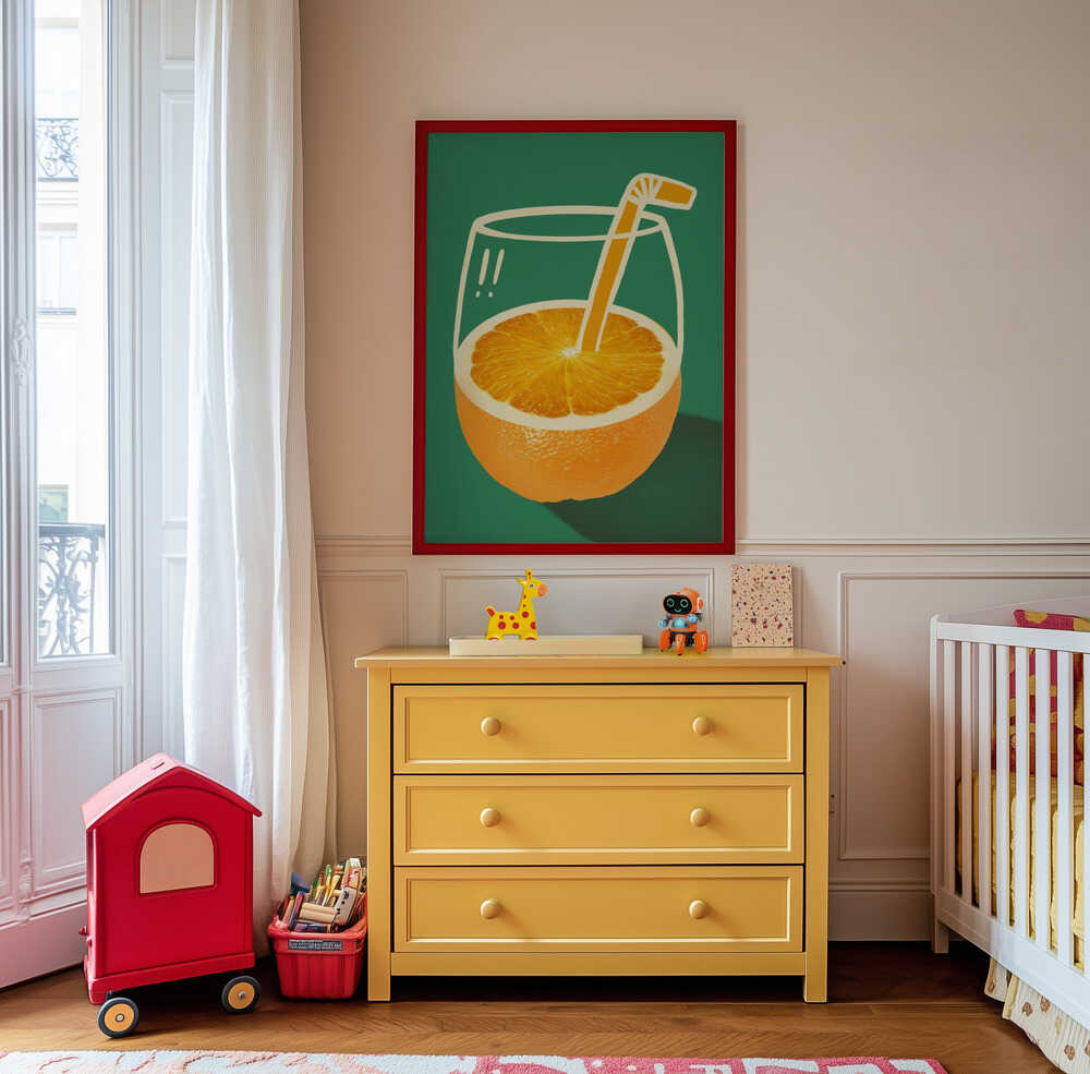 Eloisa Appelsiinijuoma Juliste