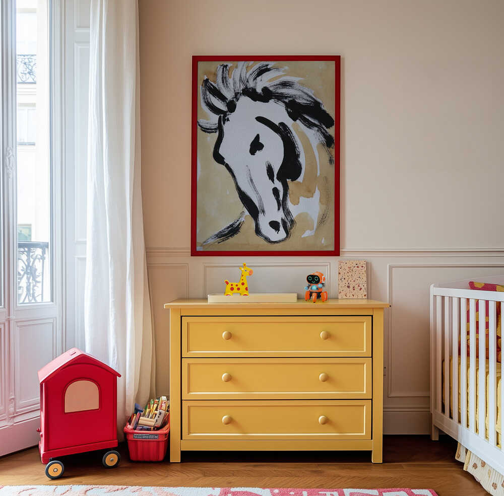 Hevosten Harmoninen Virtaus Juliste