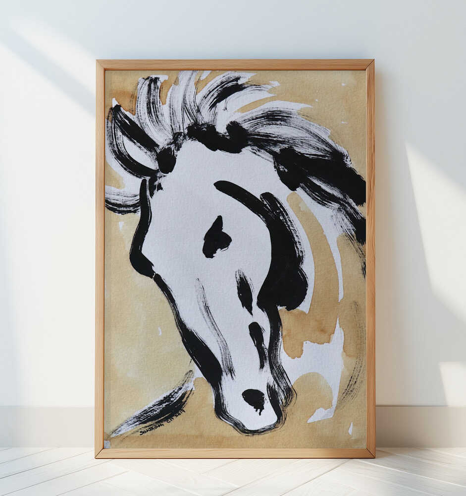 Hevosten Harmoninen Virtaus Juliste