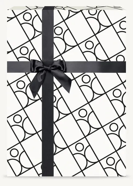 gift wrapping for the birth poster