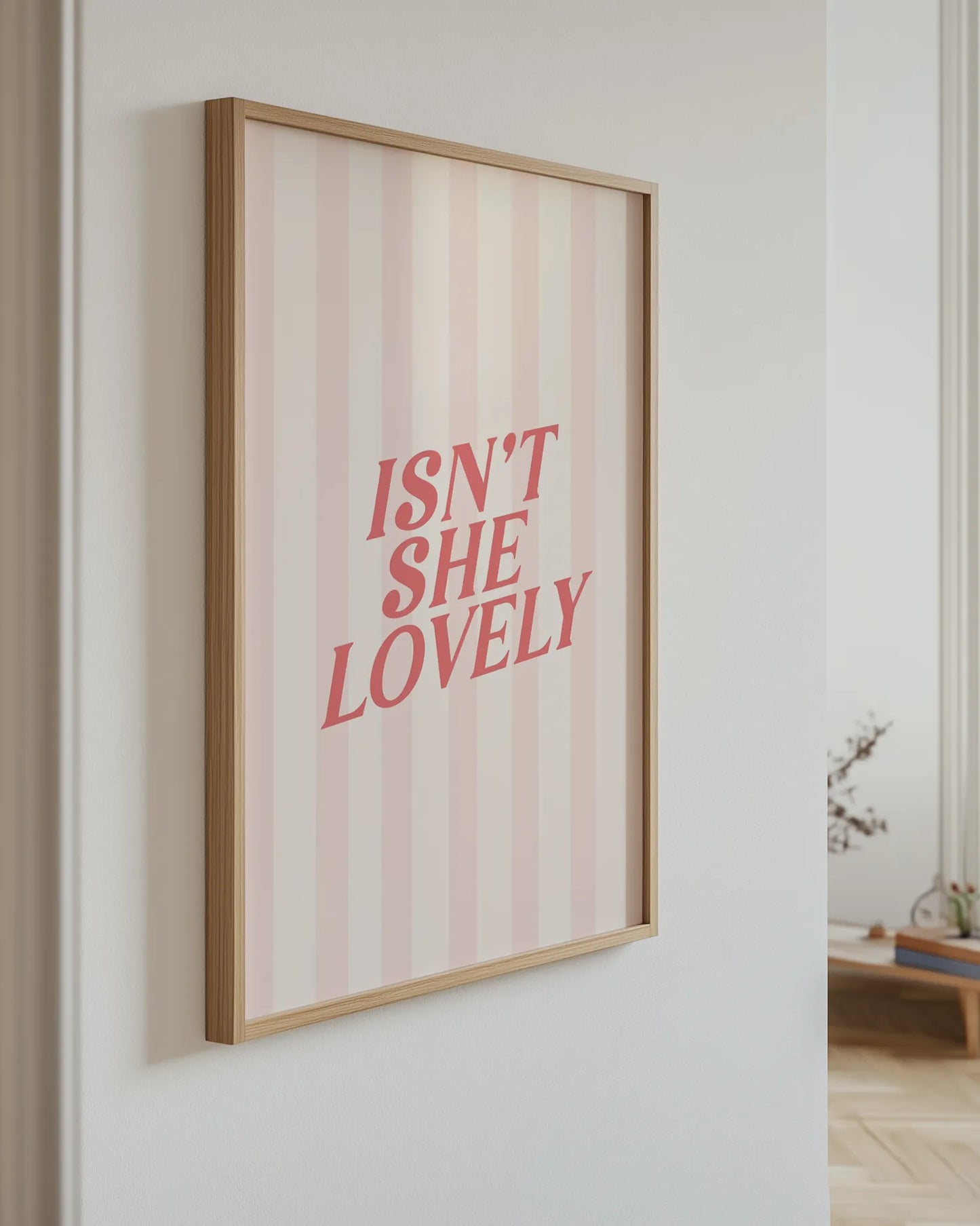 Mom, Mud & Monster Trucks Beige Juliste