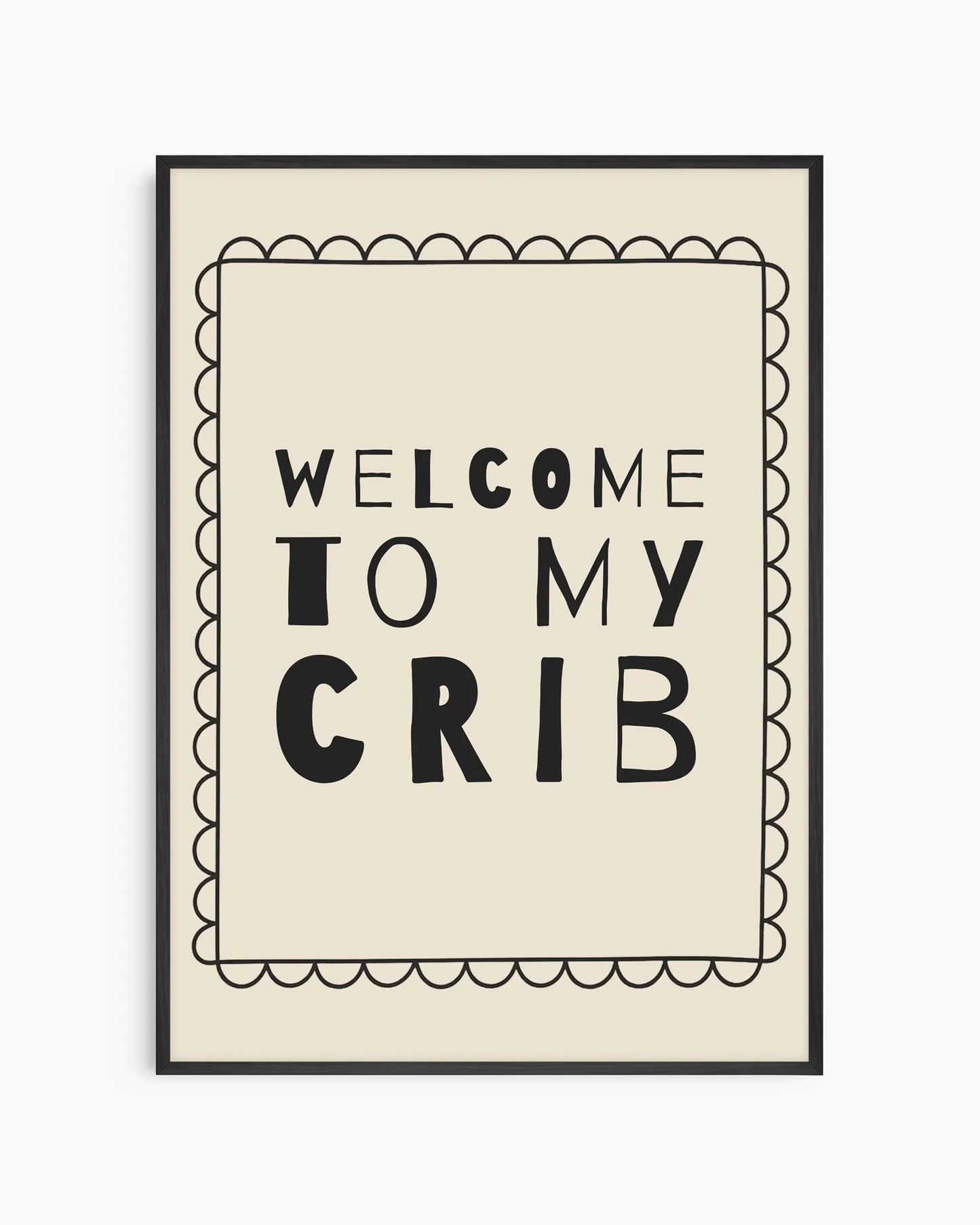 Mom, Mud & Monster Trucks Beige Juliste