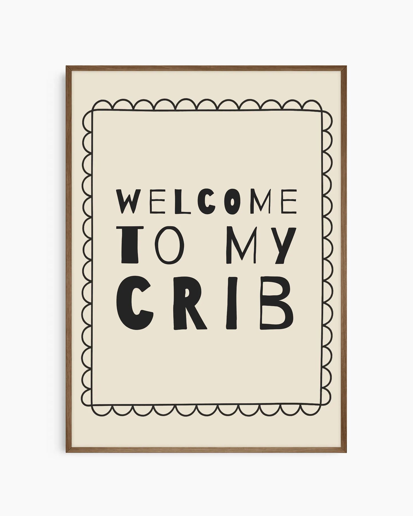 Mom, Mud & Monster Trucks Beige Juliste