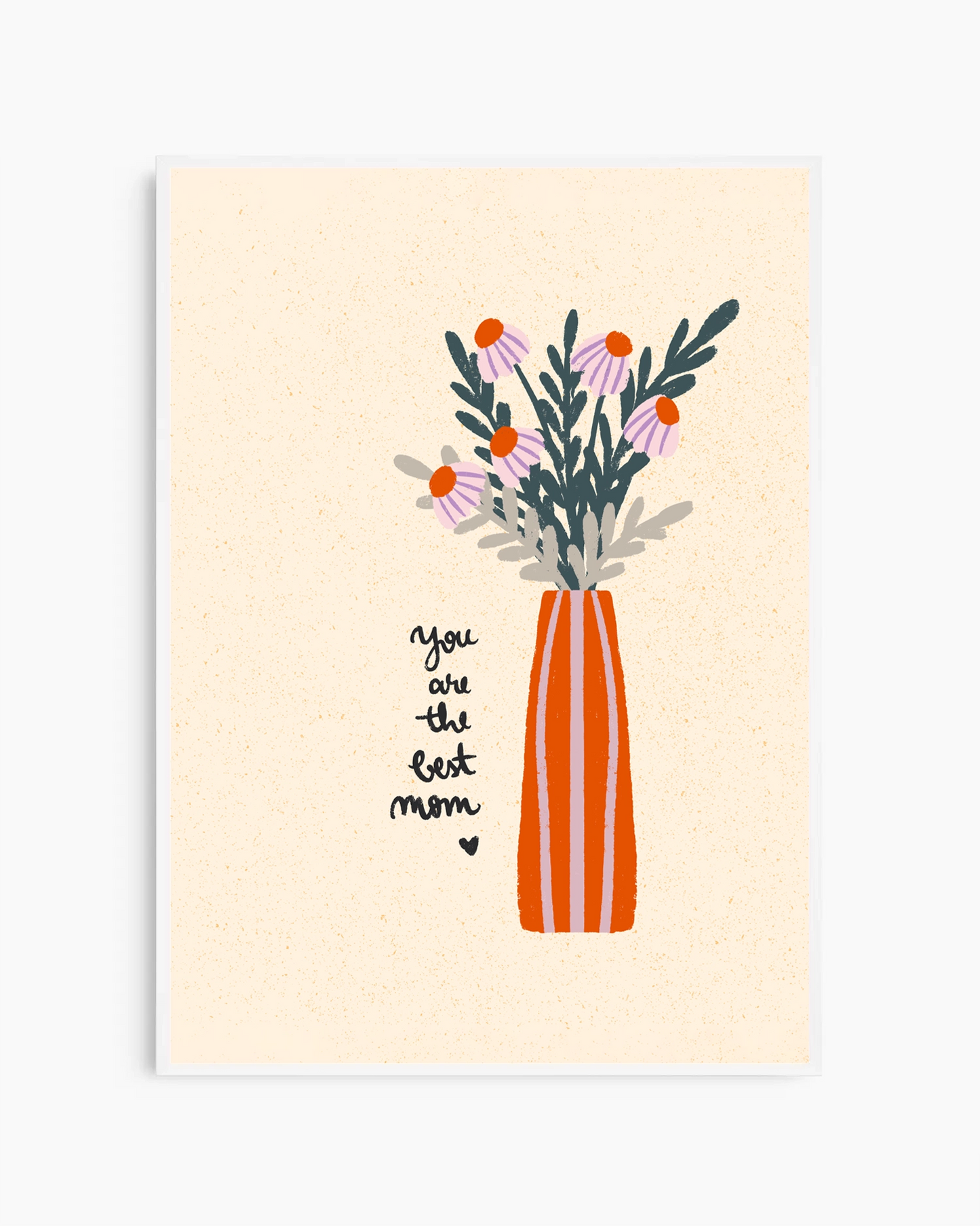 Best Mom Flower Vase