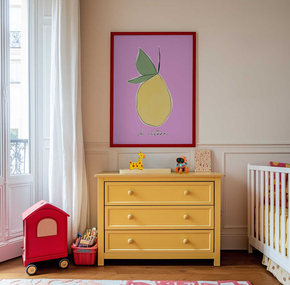 Le Citron Pink Juliste
