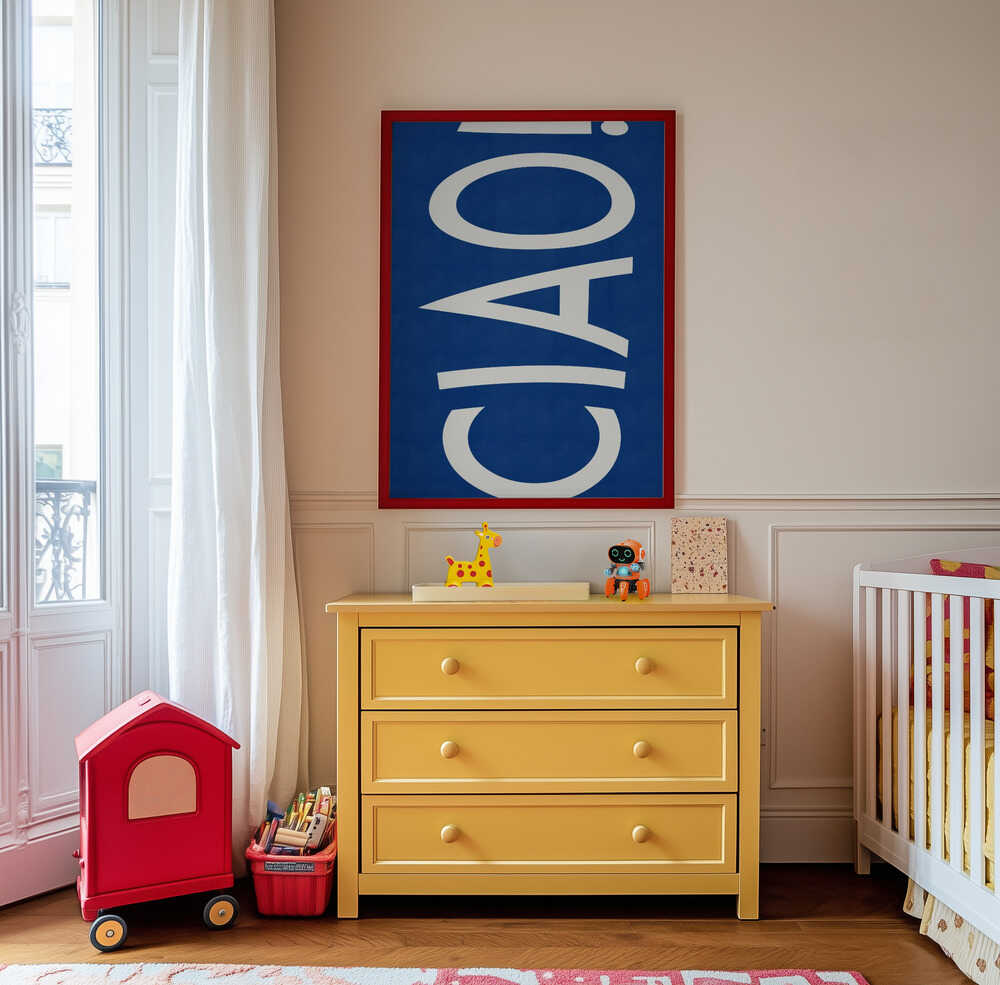 CIAO Sininen Juliste