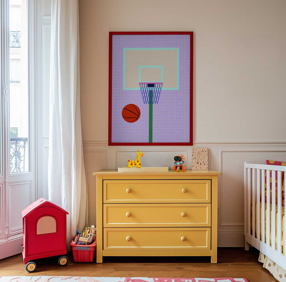 New York Basketball Juliste