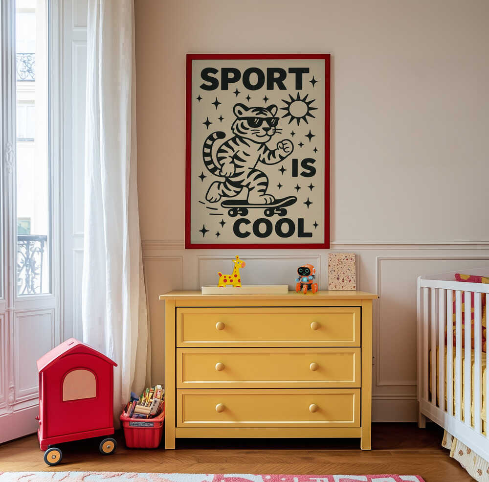 Skeittaava Tiikeri Juliste