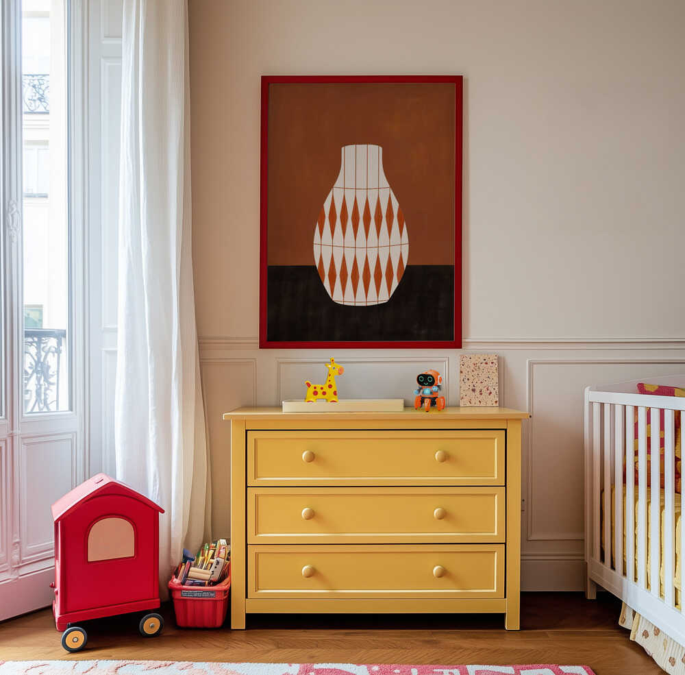 Terrakotta Maljakko Juliste