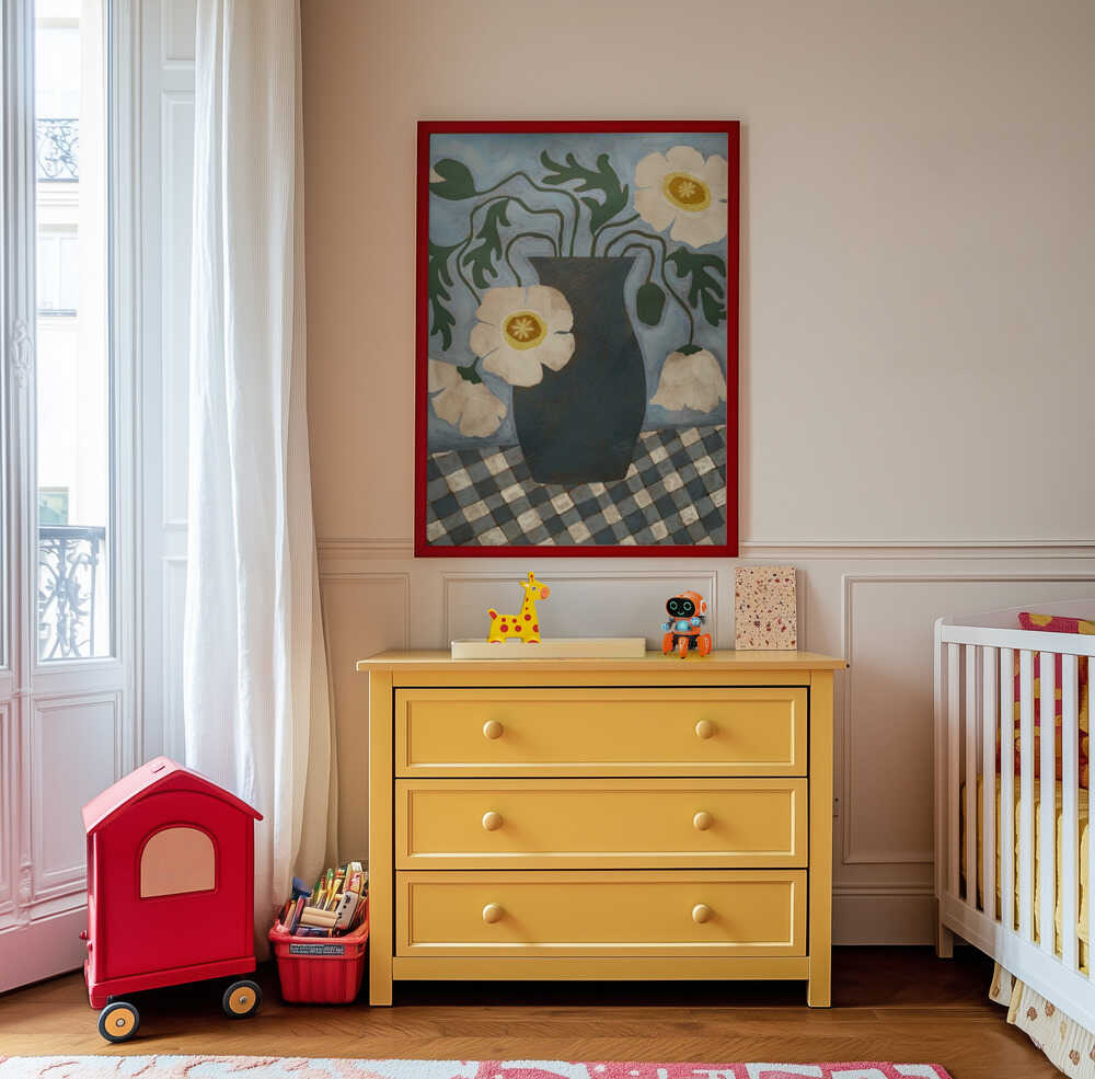 Valkoiset Islannin Unikot Juliste