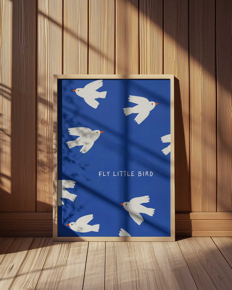 Lennä Pieni Lintu Juliste