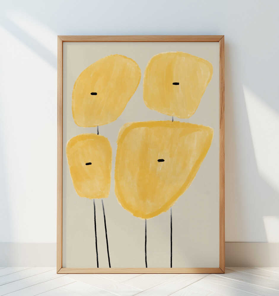 Kultaiset Terälehdet Juliste