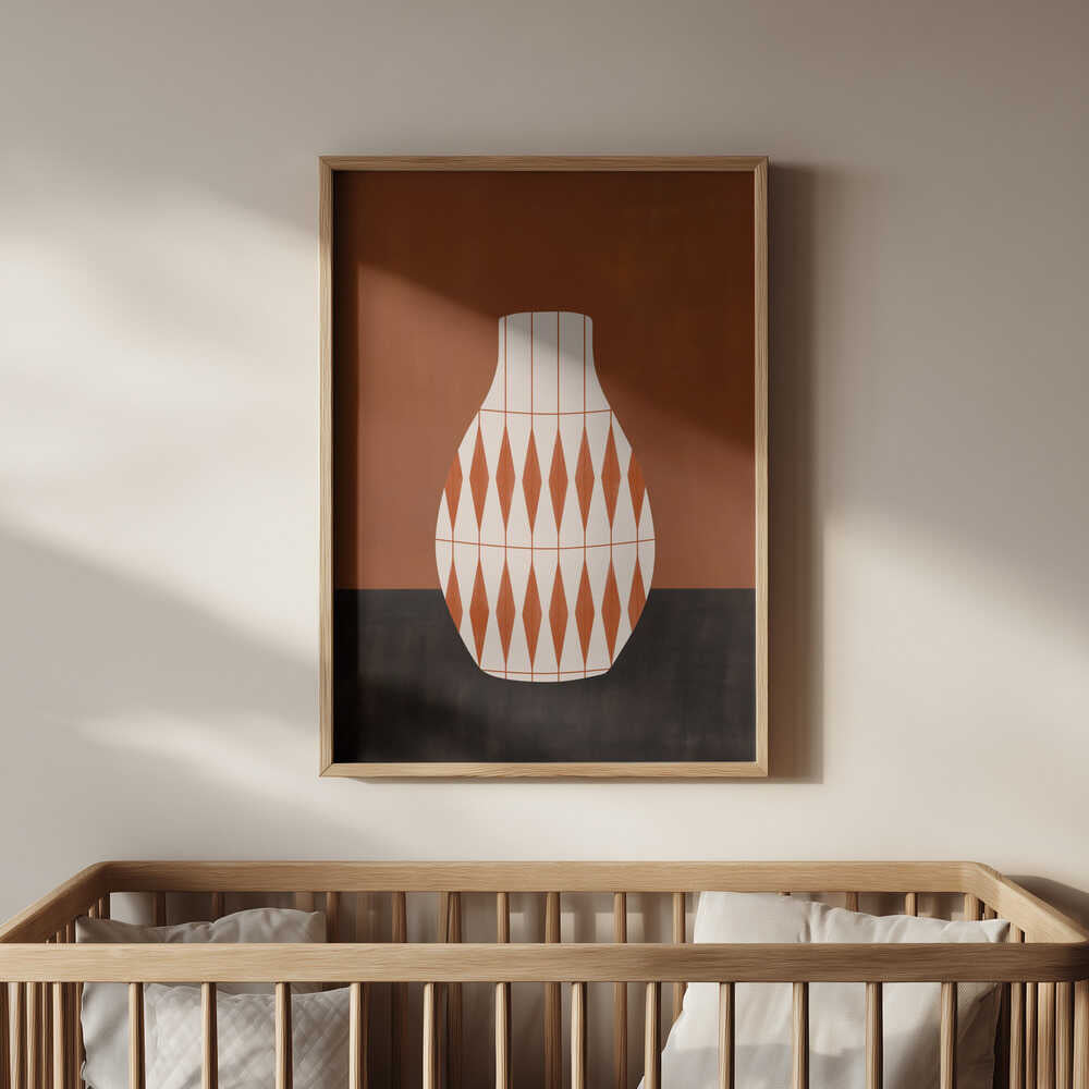 Terrakotta Maljakko Juliste